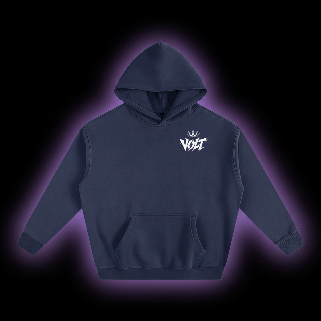 Volt Dual Logo Hoodie (White Logo)