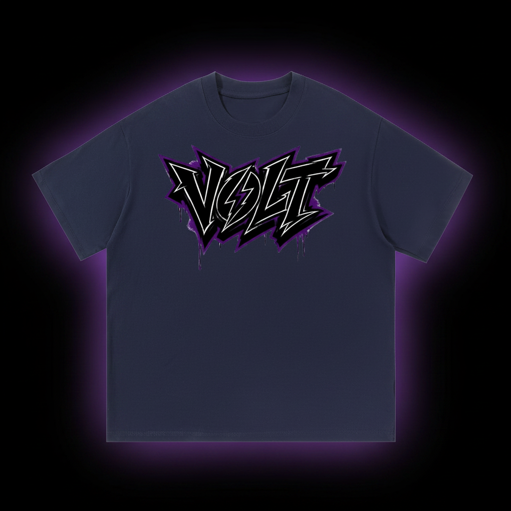 Volt Frontline Tee (Black Logo)