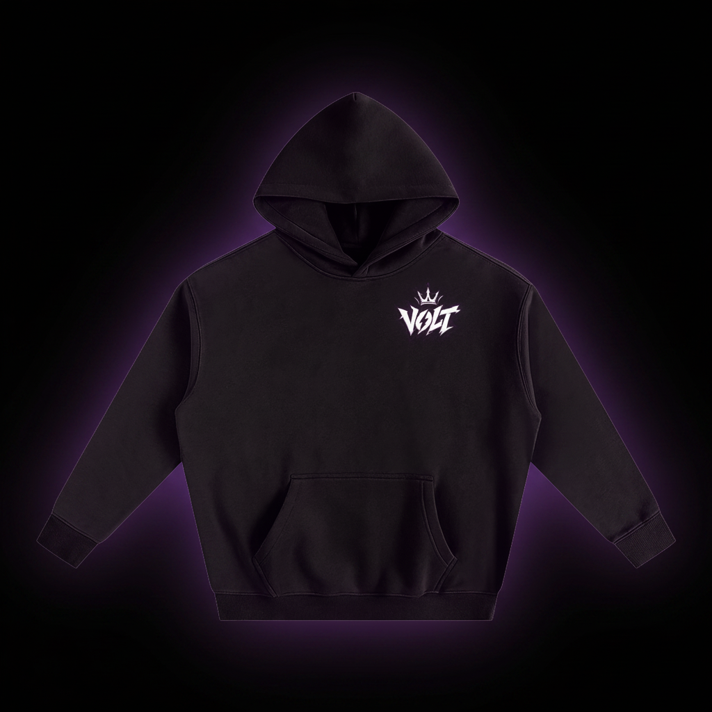 Volt Dual Logo Hoodie (White Logo)
