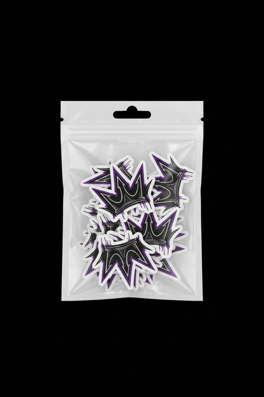 Volt Sticker (Black/Purple)