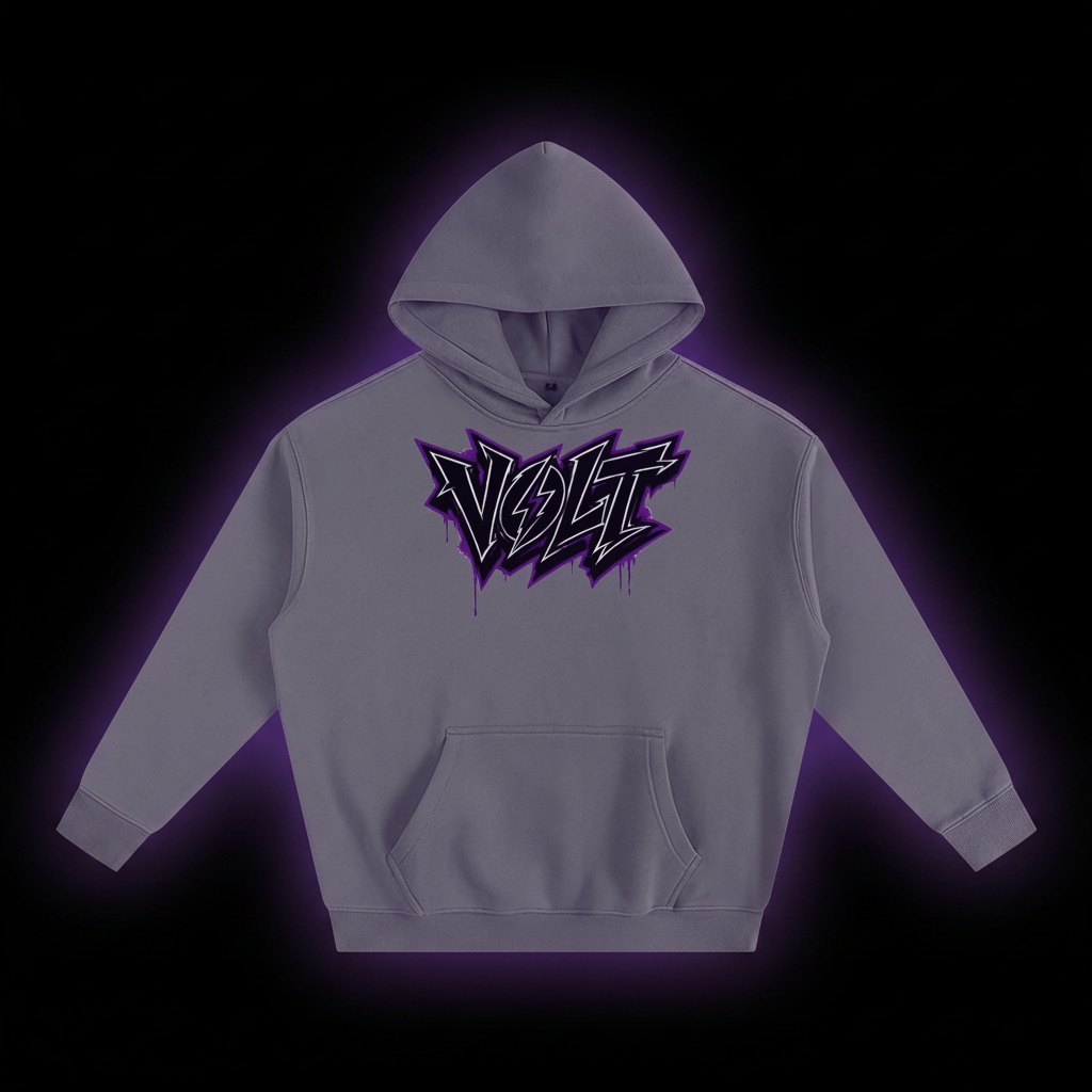 Volt Frontline Hoodie (Black Logo)
