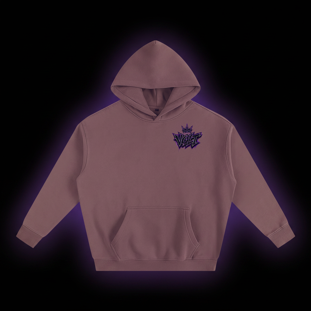 Volt Dual Logo Hoodie (Black Logo)