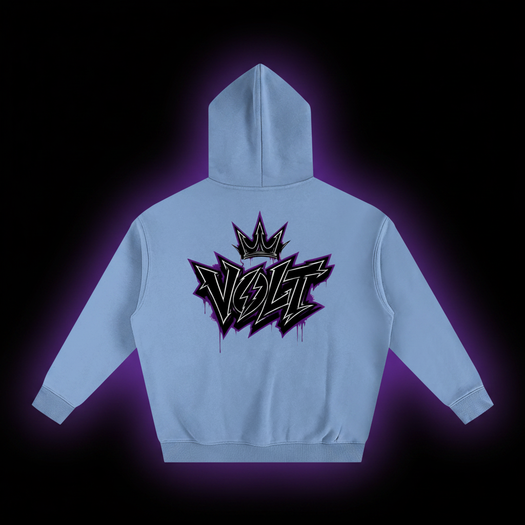 Volt Dual Logo Hoodie (Black Logo)
