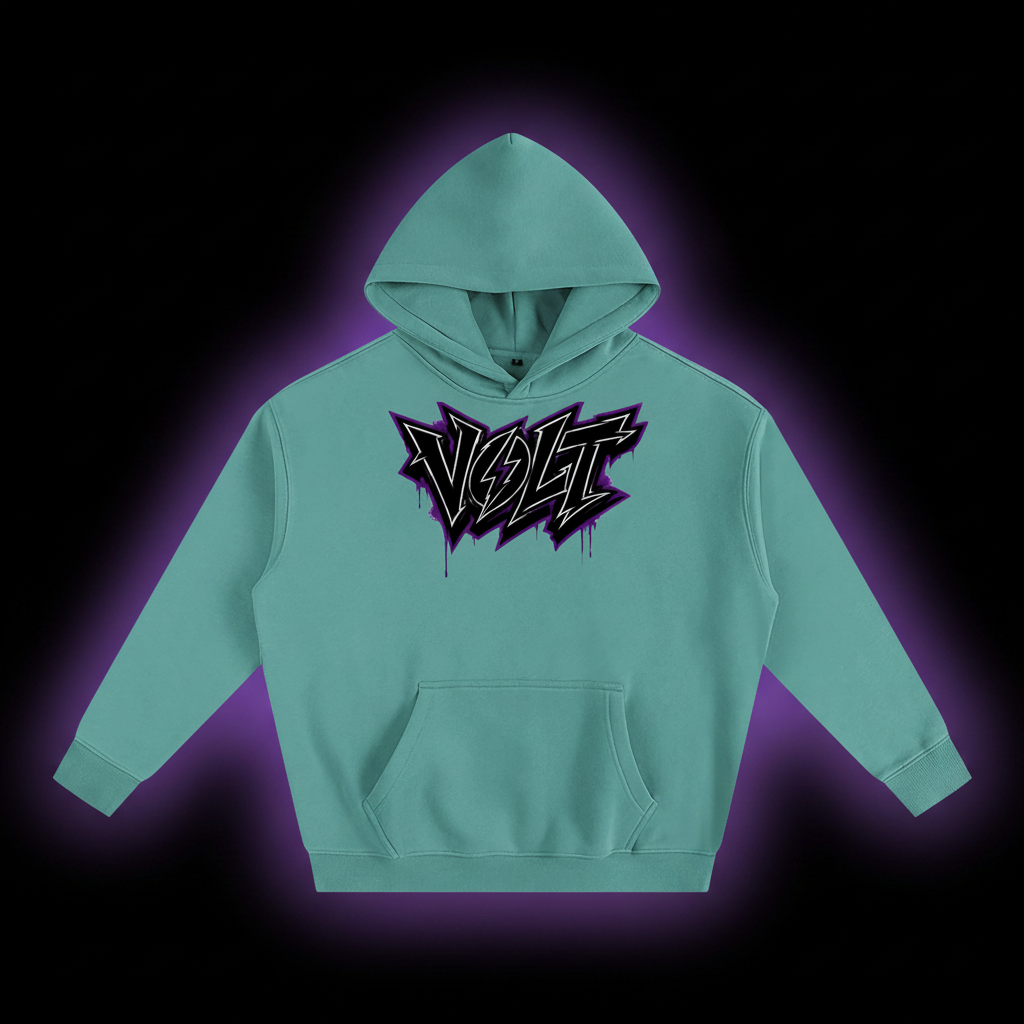 Volt Frontline Hoodie (Black Logo)