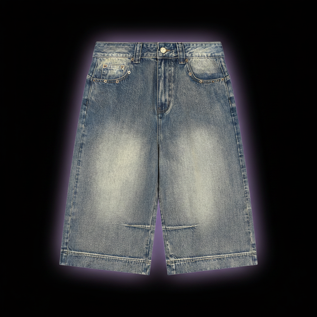 Volt Baggy Jorts (Black Logo)