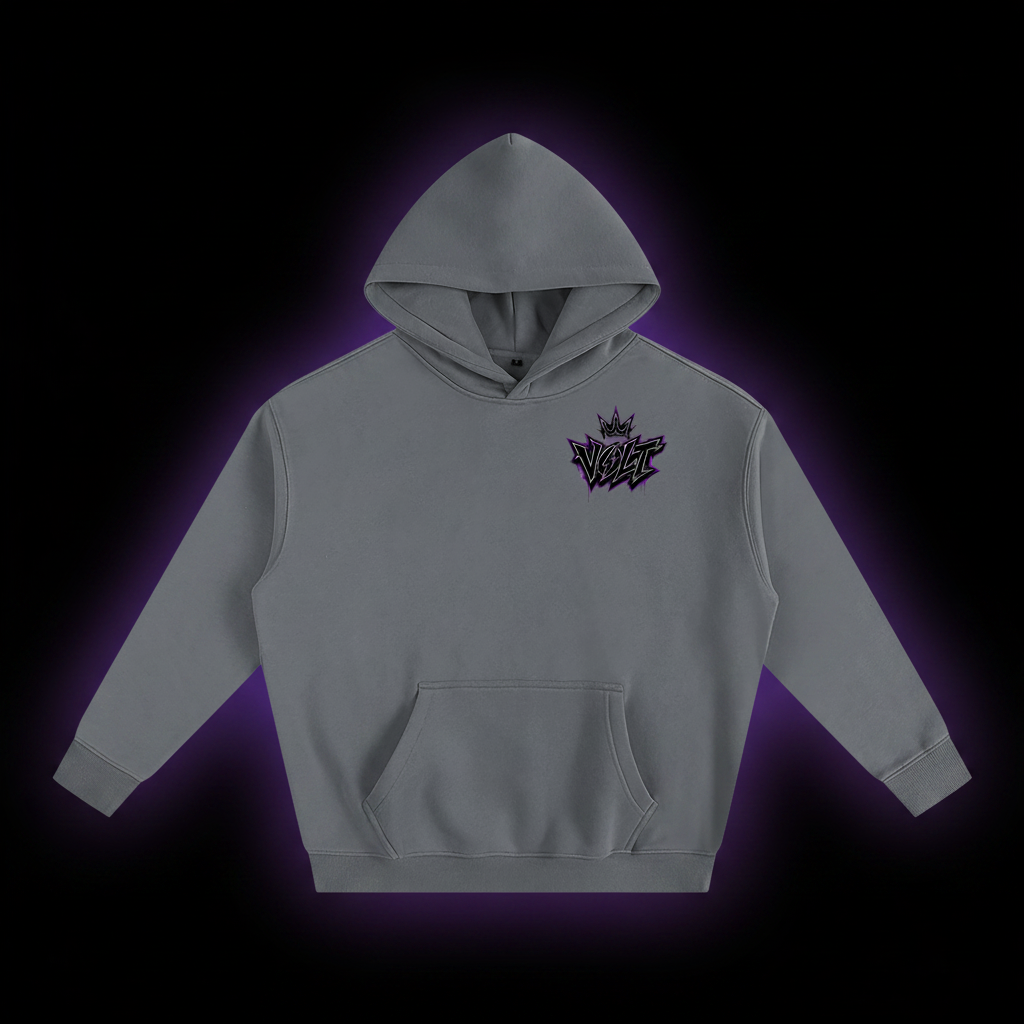 Volt Dual Logo Hoodie (Black Logo)