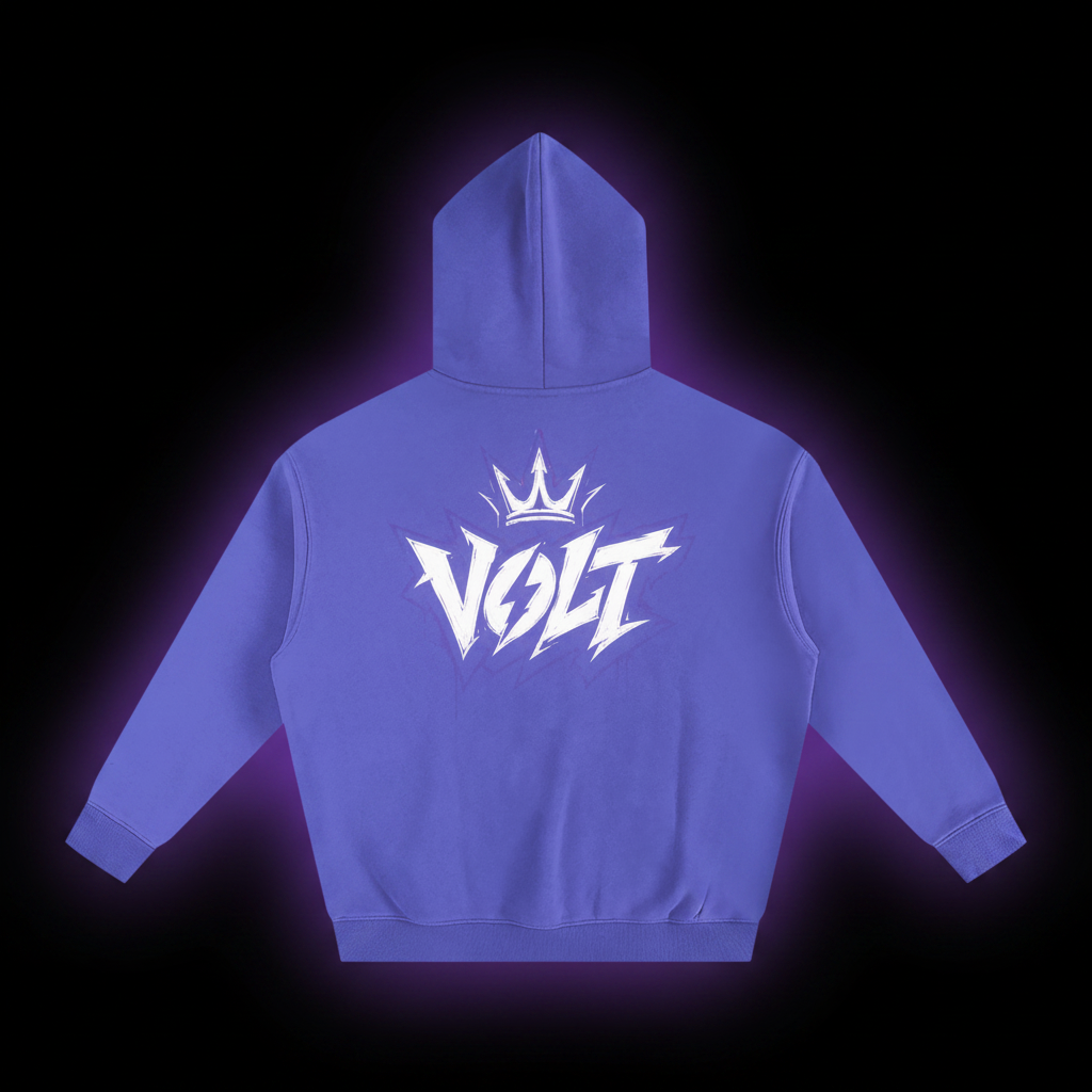 Volt Dual Logo Hoodie (White Logo)