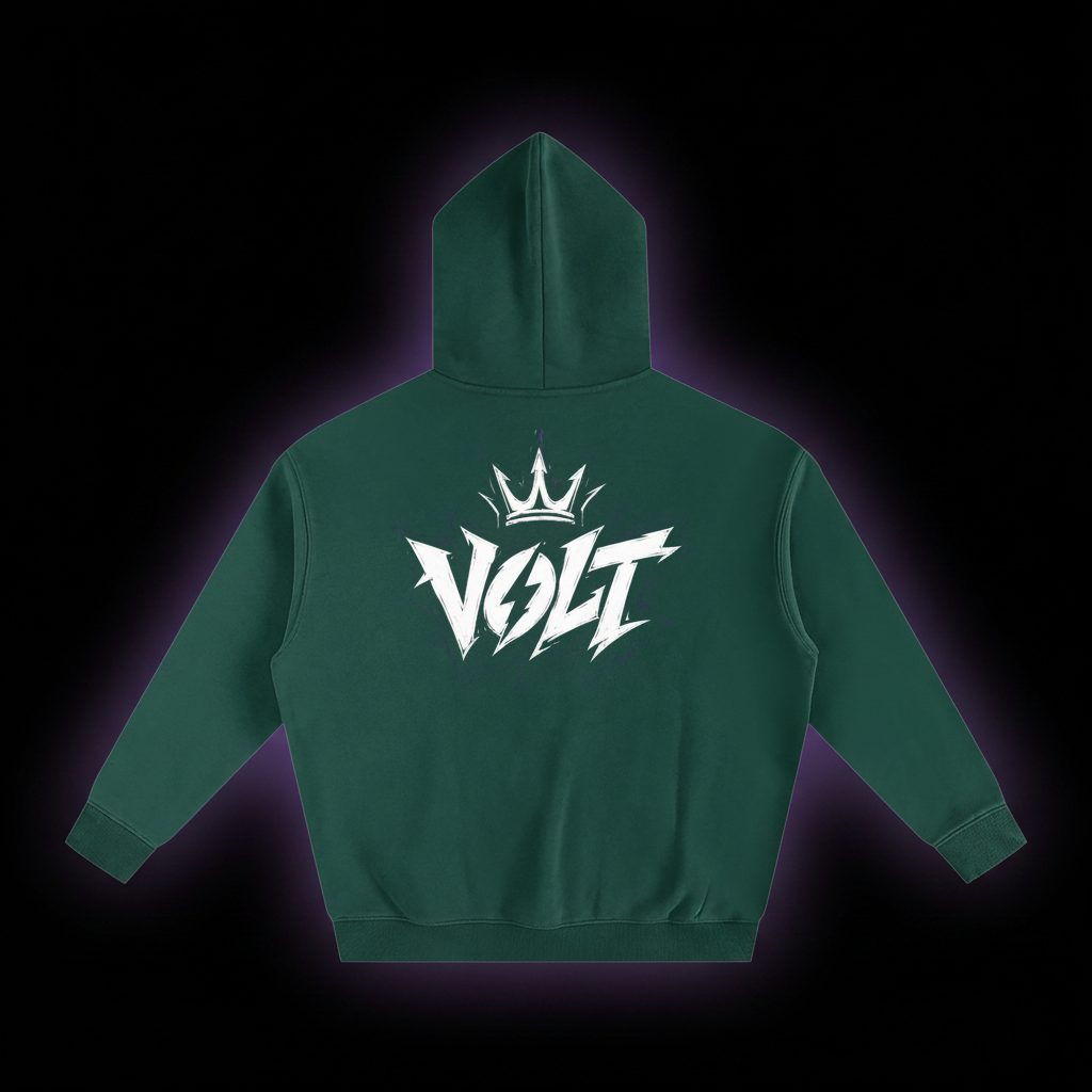 Volt Dual Logo Hoodie (White Logo)