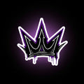 Volt Sticker (Black/Purple)