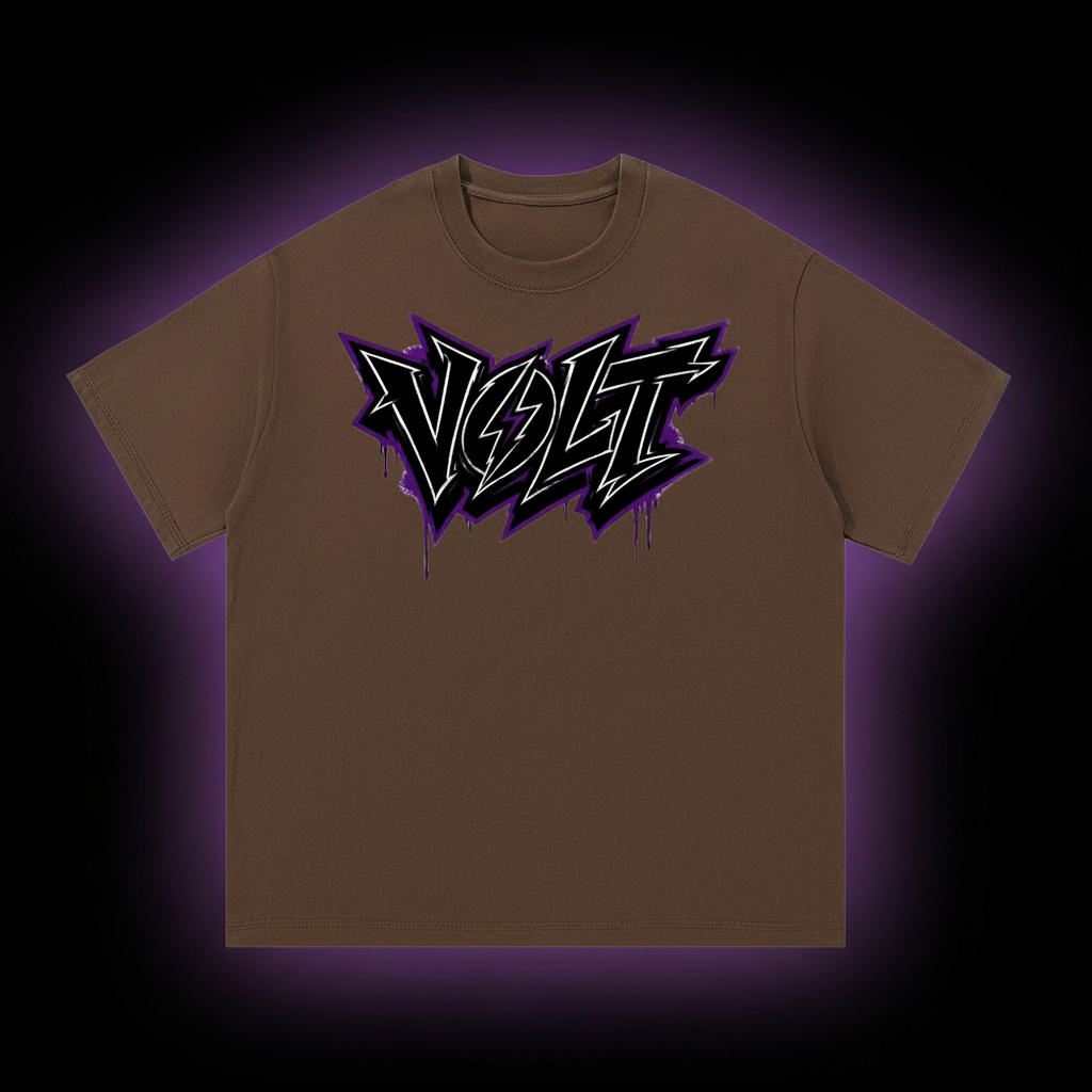 Volt Frontline Tee (Black Logo)