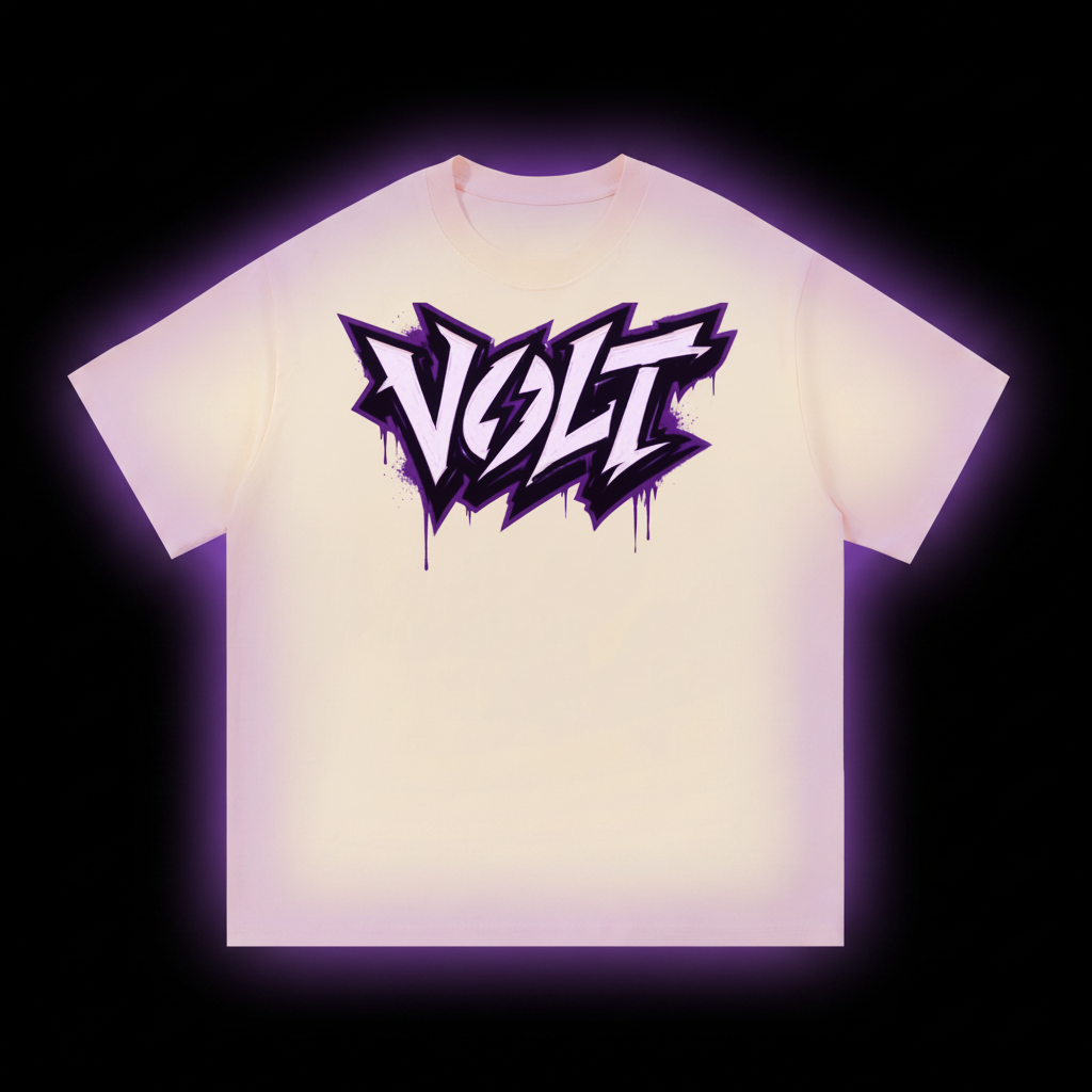 Volt Frontline Tee (White Logo)