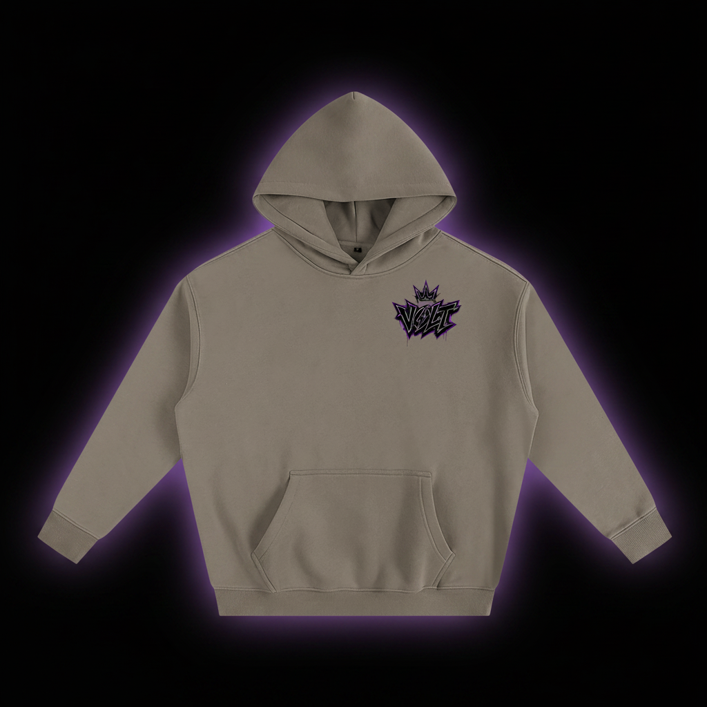 Volt Dual Logo Hoodie (Black Logo)