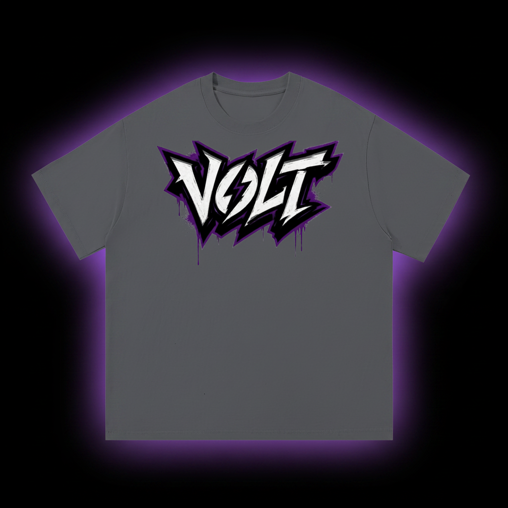 Volt Frontline Tee (White Logo)