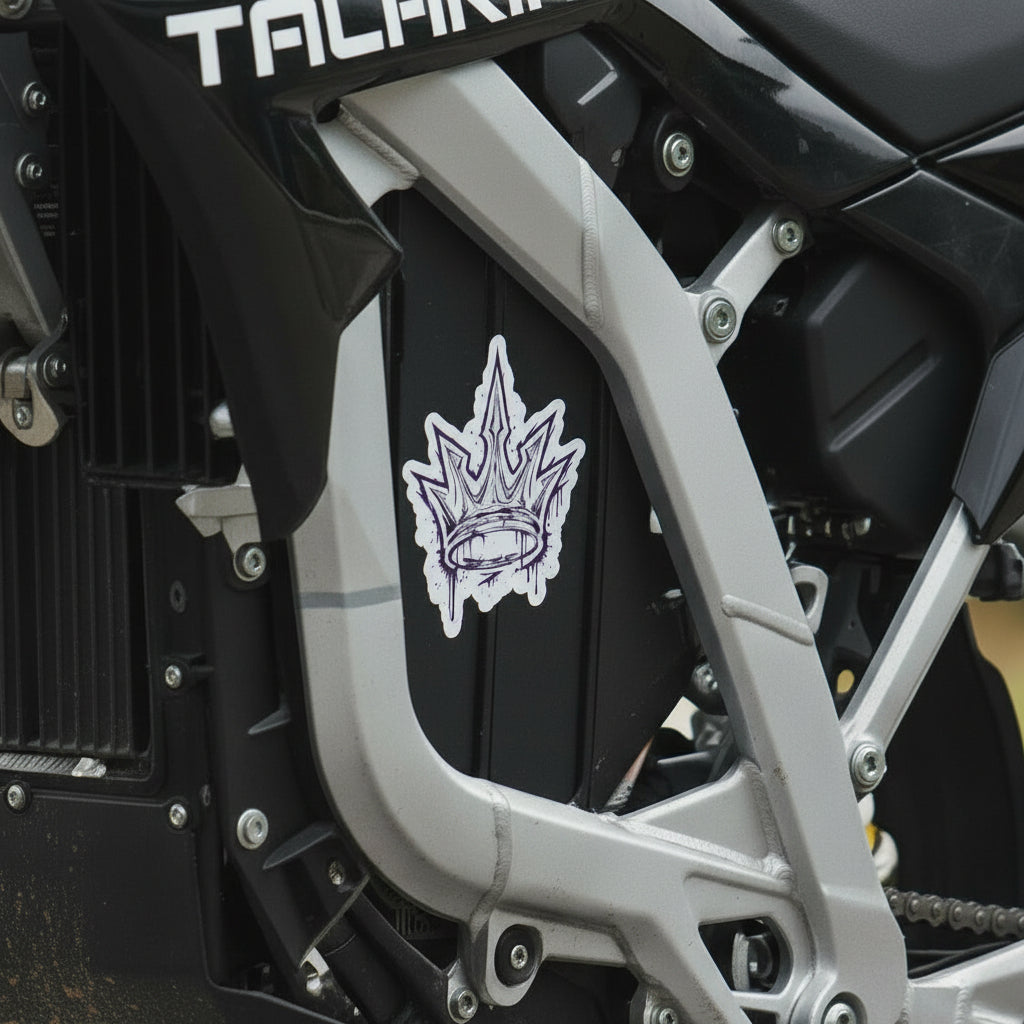Volt Sticker (White/Purple)