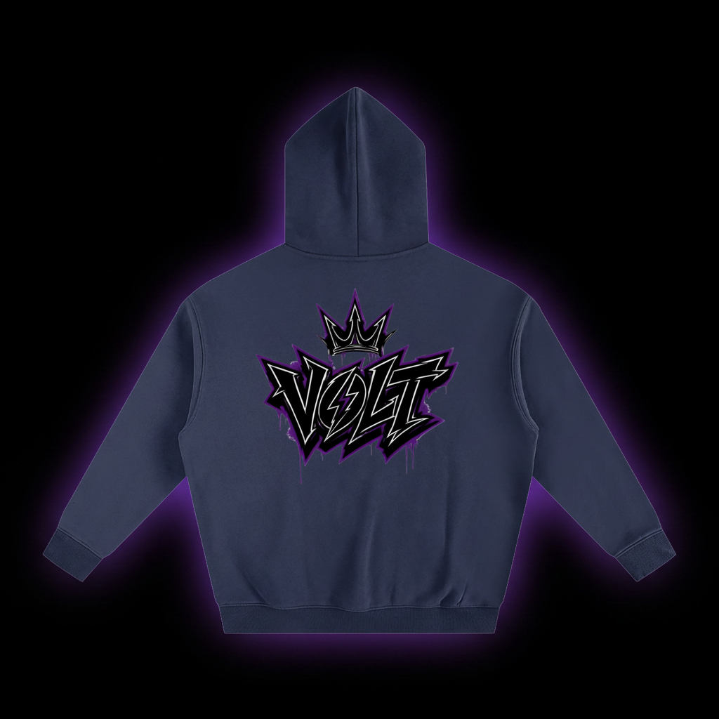 Volt Dual Logo Hoodie (Black Logo)