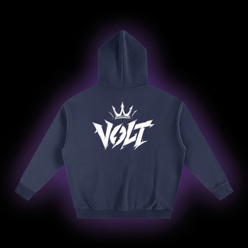 Volt Dual Logo Hoodie (White Logo)