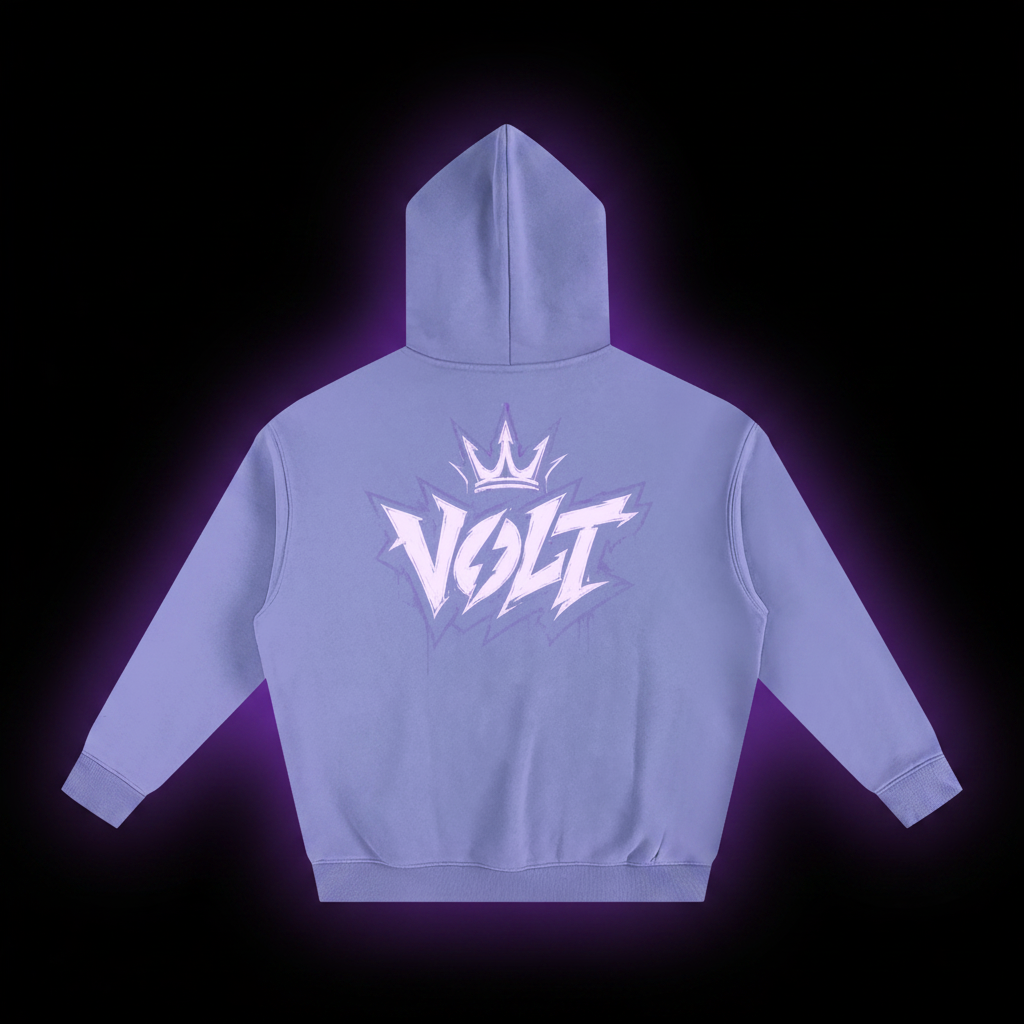 Volt Dual Logo Hoodie (White Logo)