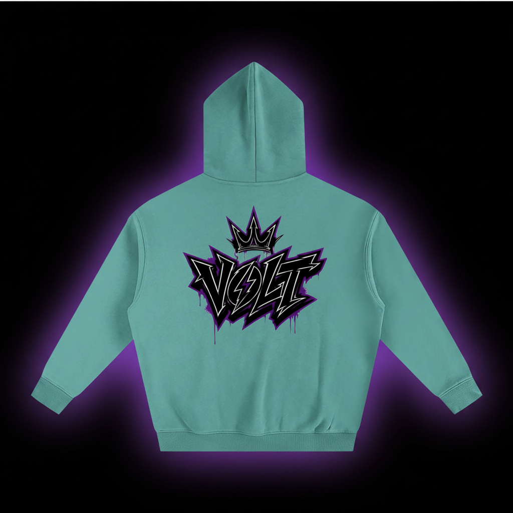 Volt Dual Logo Hoodie (Black Logo)