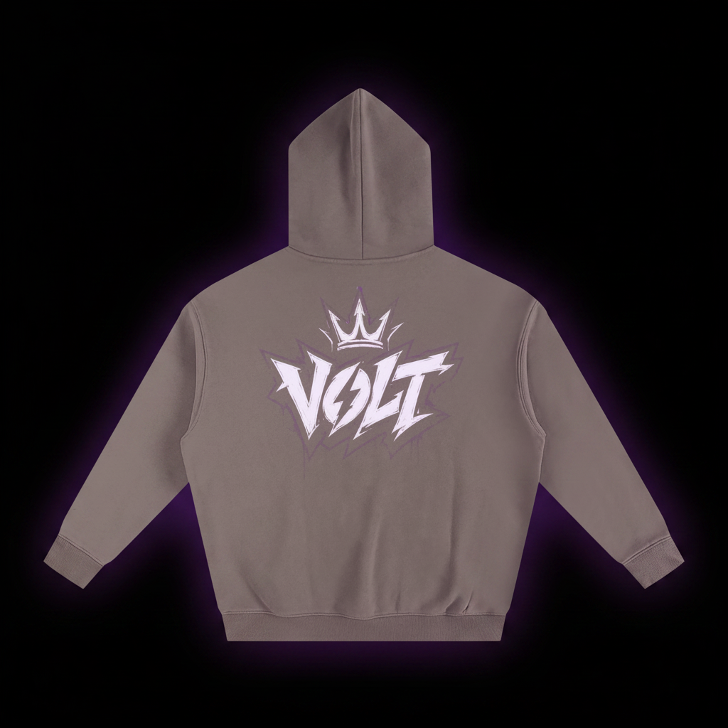 Volt Dual Logo Hoodie (White Logo)
