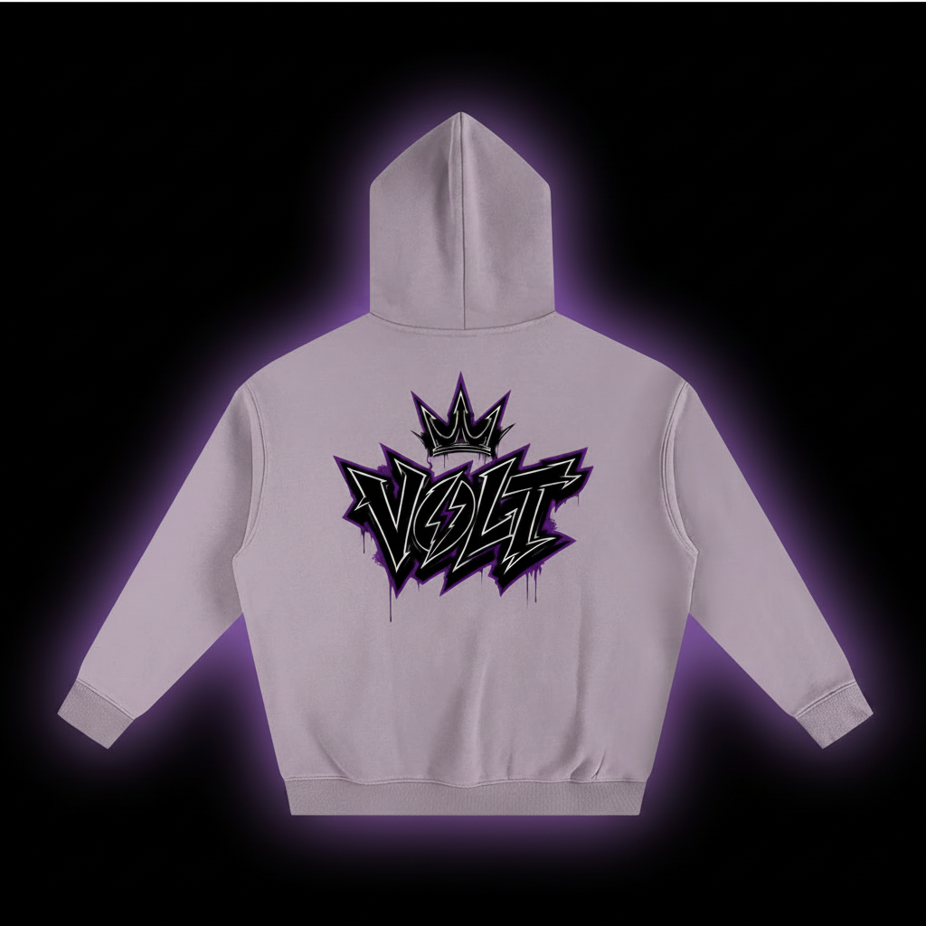 Volt Dual Logo Hoodie (Black Logo)