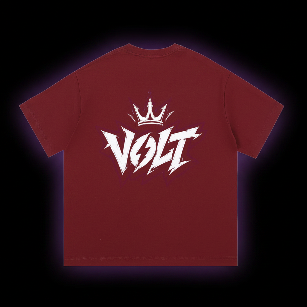 Volt Dual Logo Tee (White Logo)