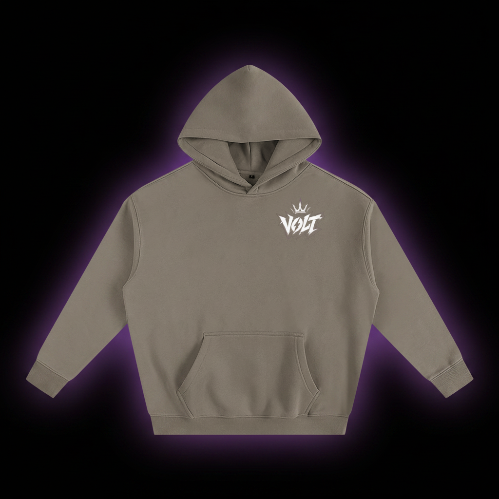Volt Dual Logo Hoodie (White Logo)