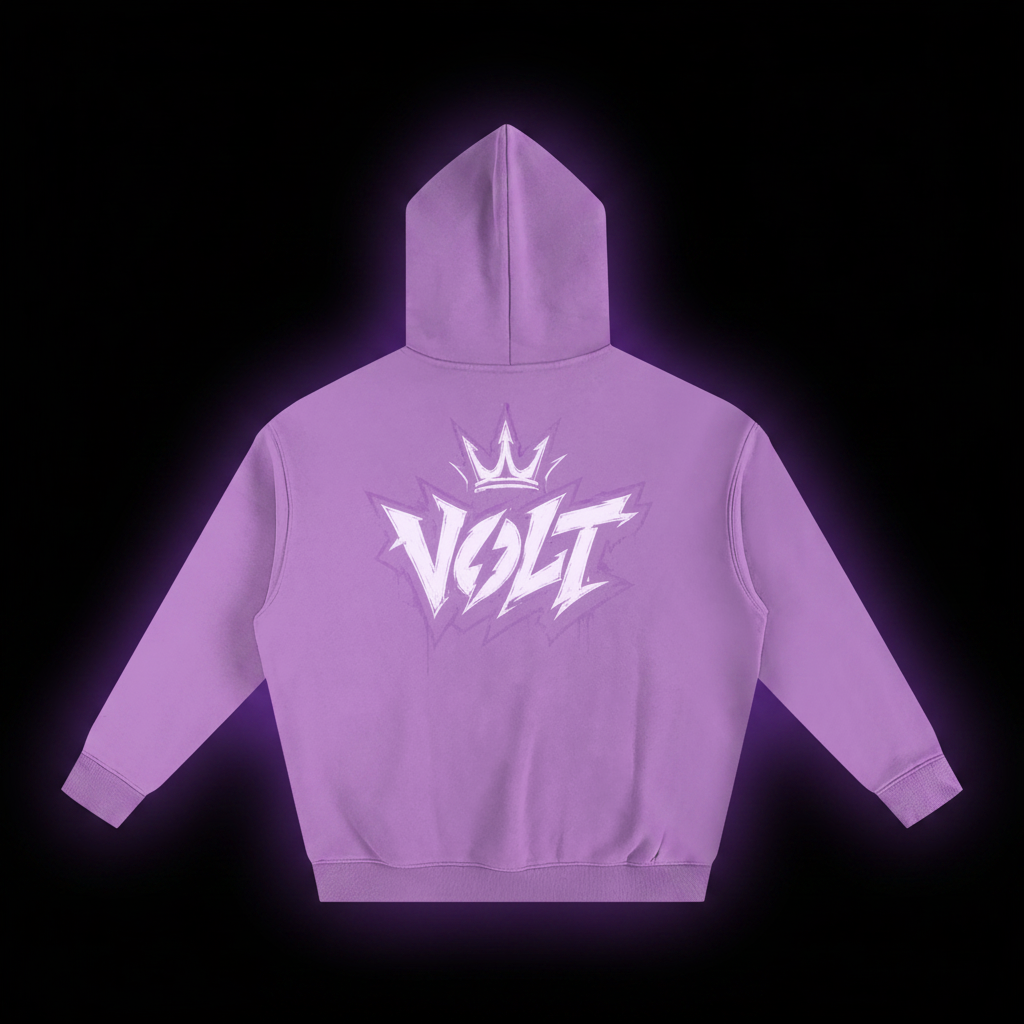 Volt Dual Logo Hoodie (White Logo)