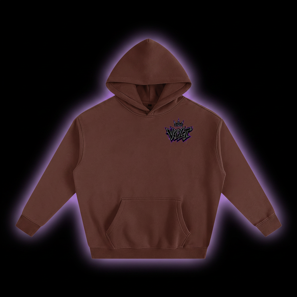Volt Dual Logo Hoodie (Black Logo)