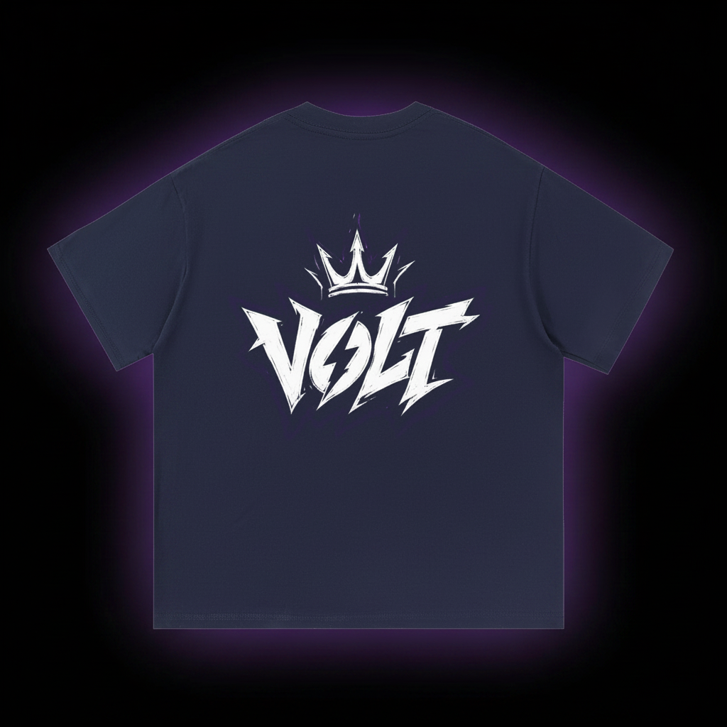 Volt Dual Logo Tee (White Logo)