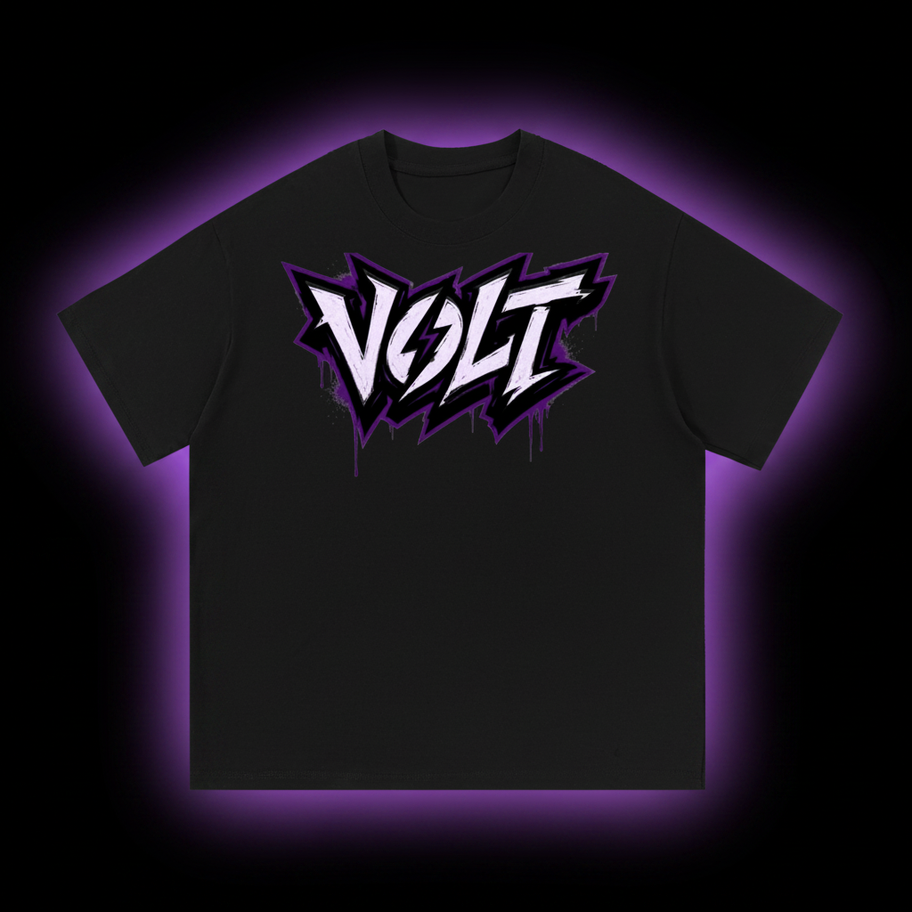Volt Frontline Tee (White Logo)
