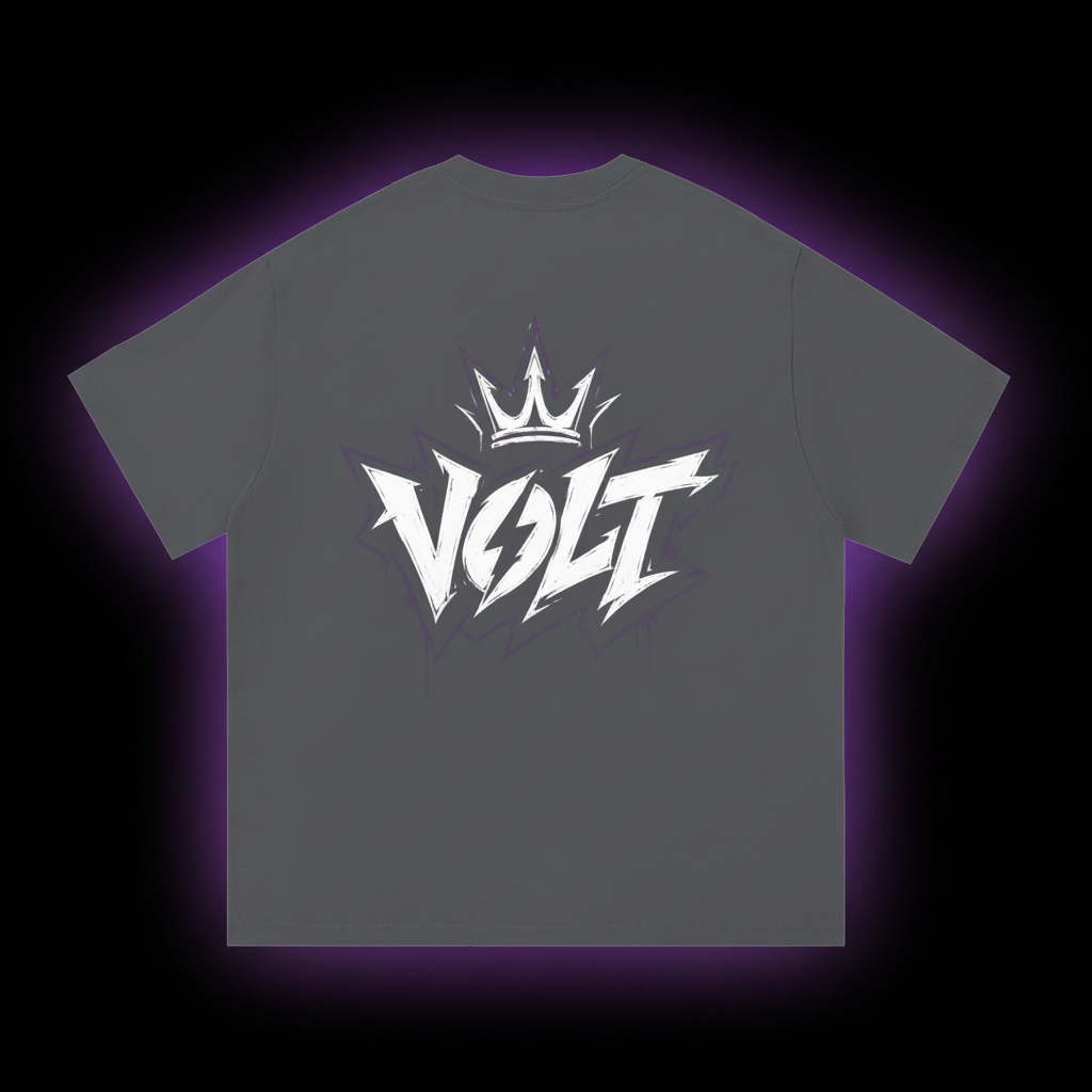 Volt Dual Logo Tee (White Logo)