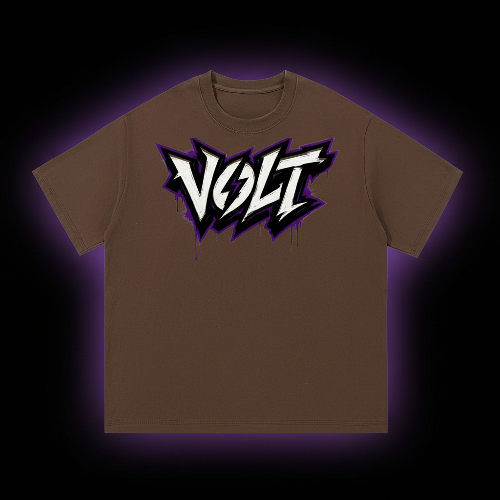 Volt Frontline Tee (White Logo)