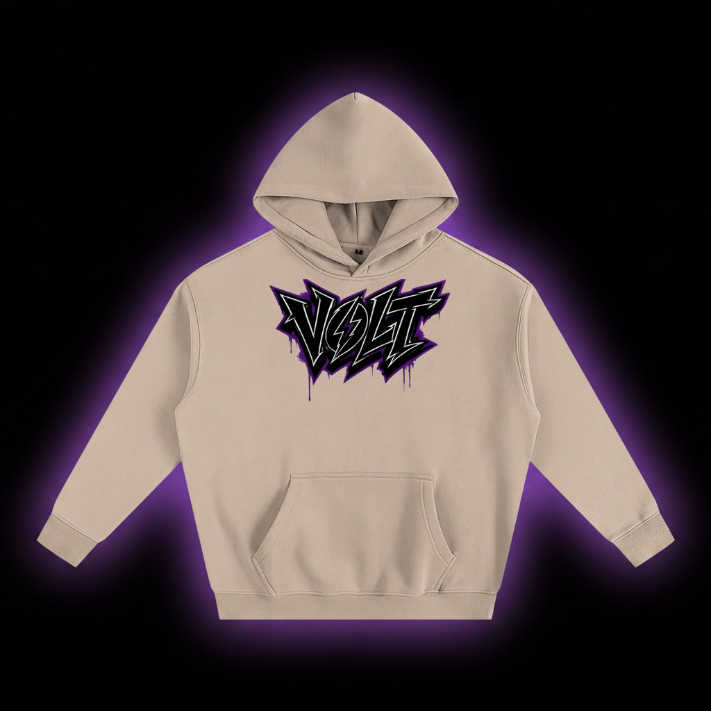 Volt Frontline Hoodie (Black Logo)