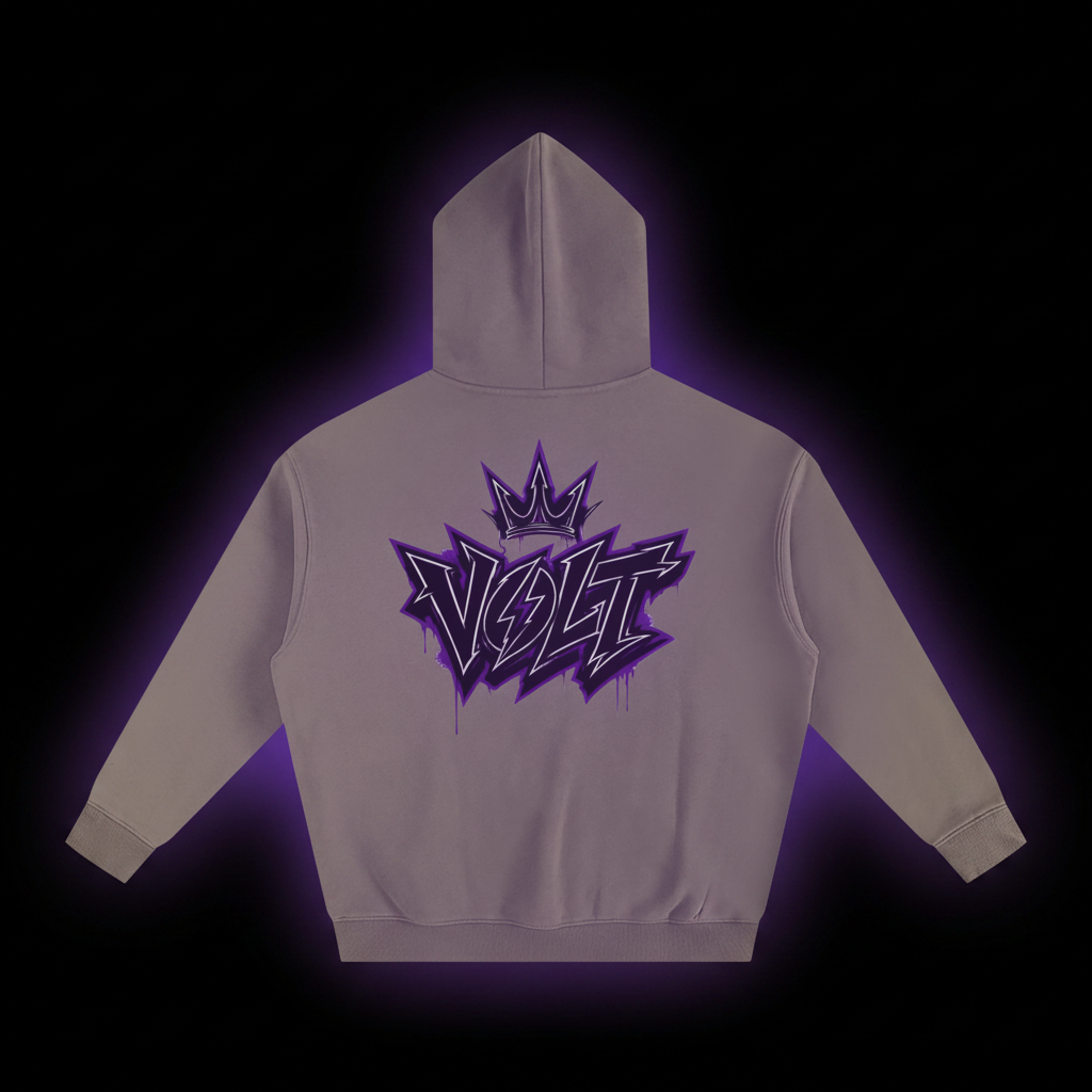 Volt Dual Logo Hoodie (Black Logo)