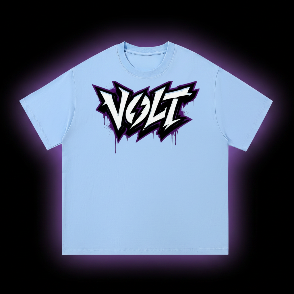 Volt Frontline Tee (White Logo)