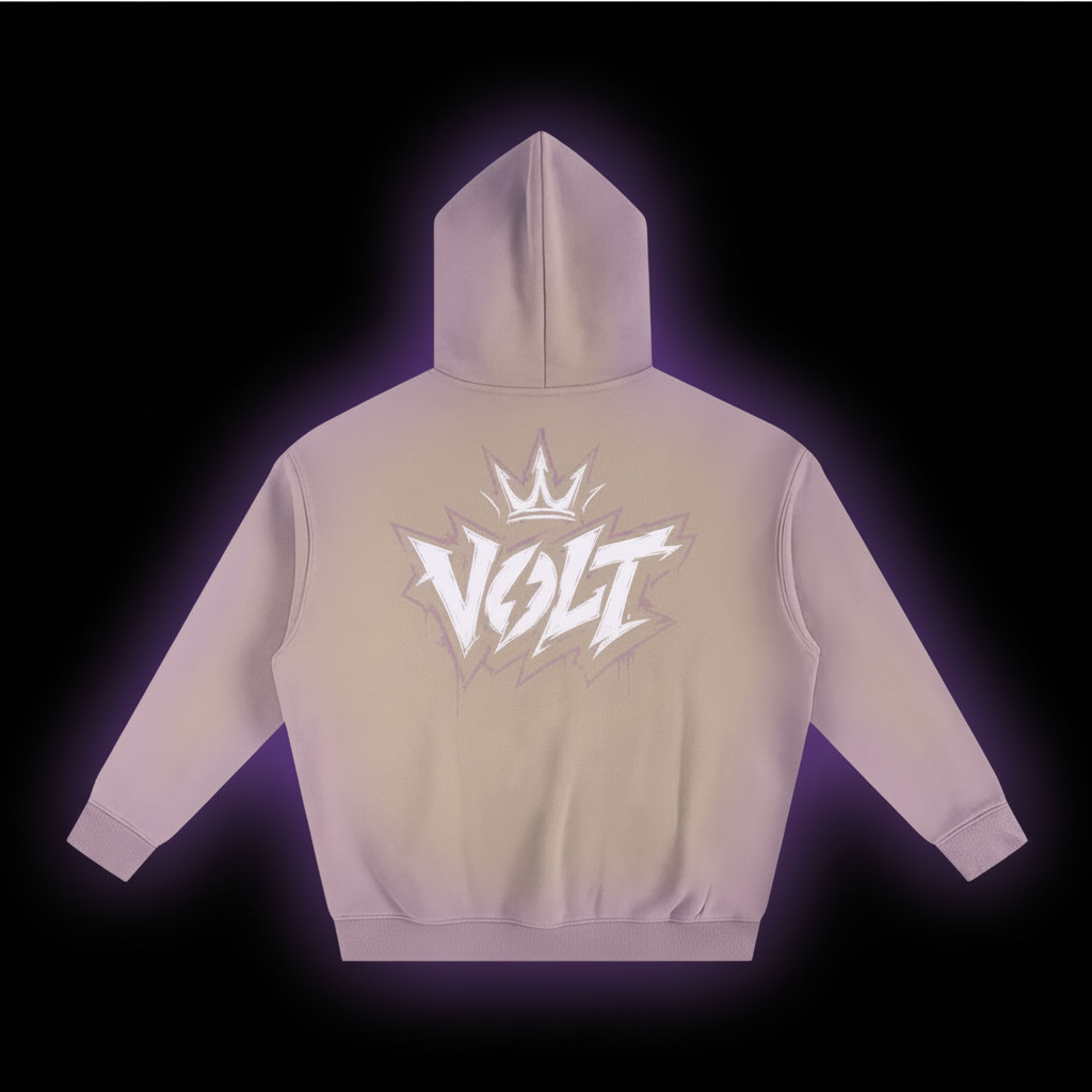 Volt Dual Logo Hoodie (White Logo)