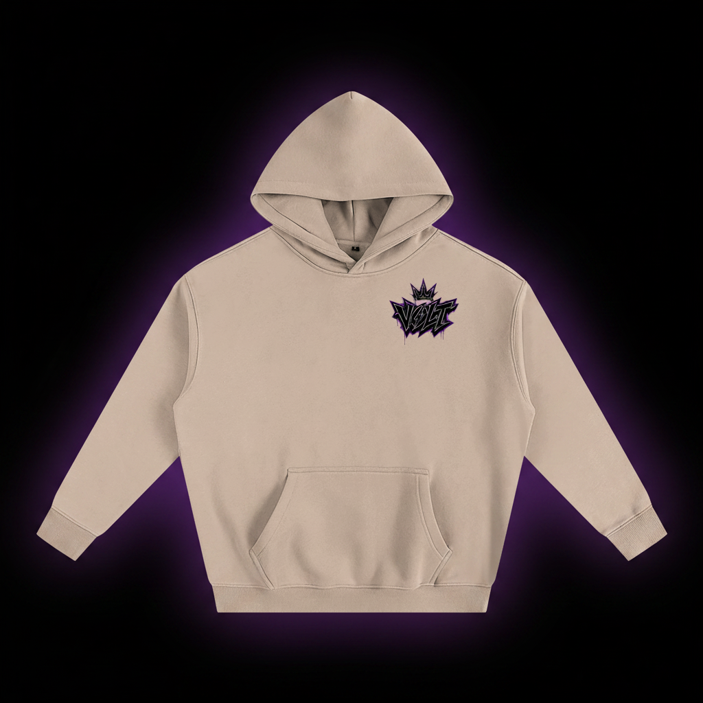 Volt Dual Logo Hoodie (Black Logo)