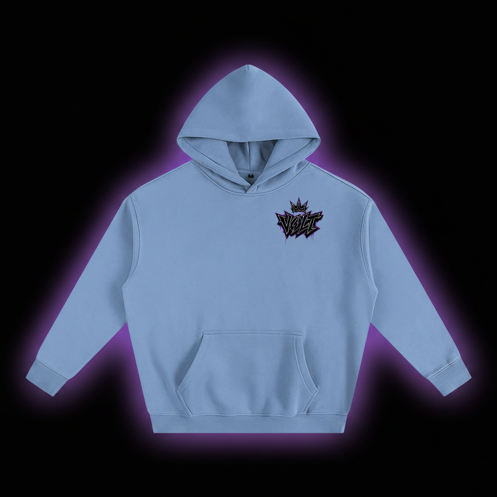 Volt Dual Logo Hoodie (Black Logo)