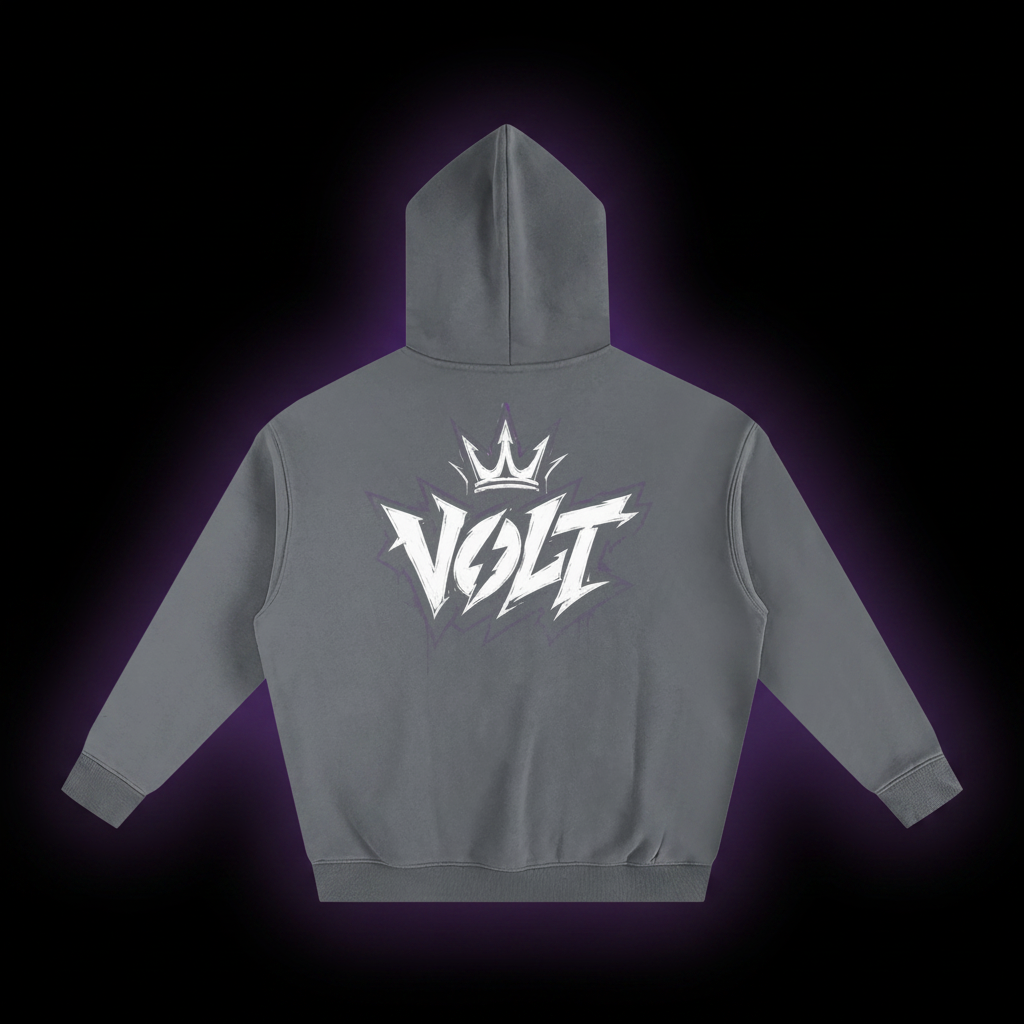 Volt Dual Logo Hoodie (White Logo)