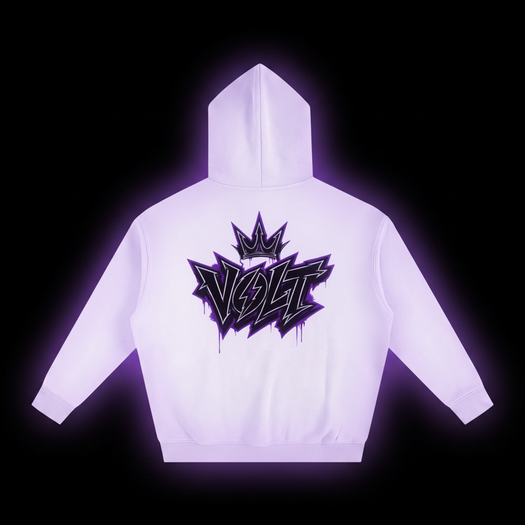 Volt Dual Logo Hoodie (Black Logo)