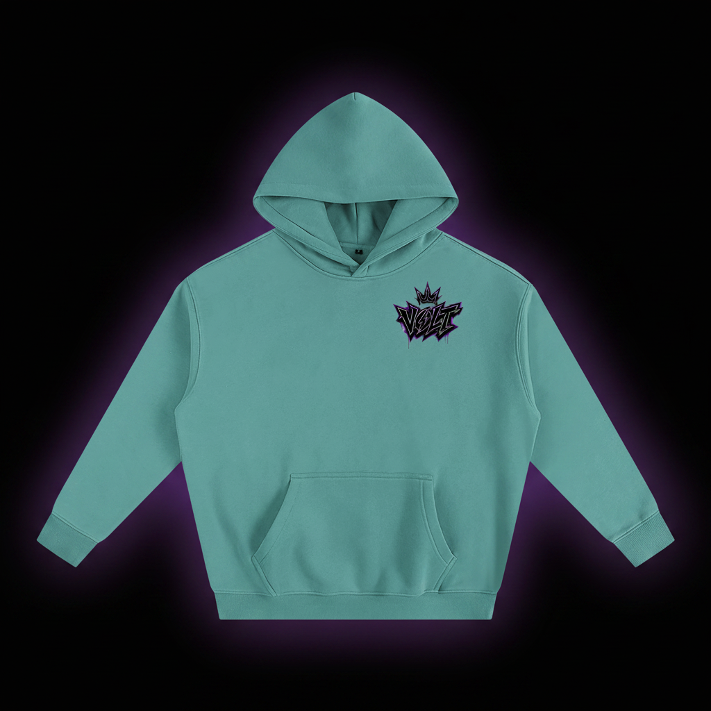Volt Dual Logo Hoodie (Black Logo)