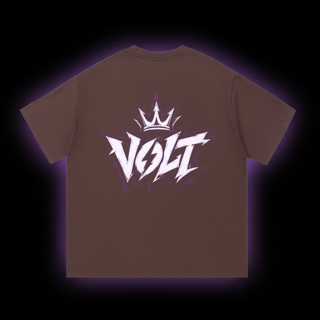 Volt Dual Logo Tee (White Logo)