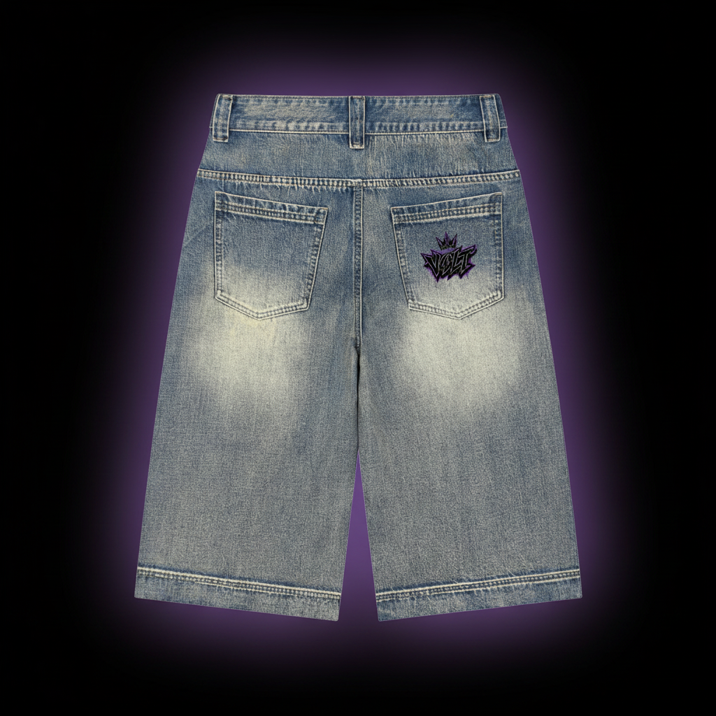 Volt Baggy Jorts (Black Logo)