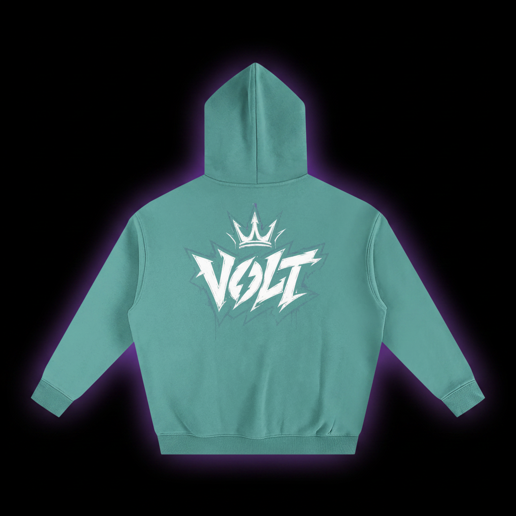 Volt Dual Logo Hoodie (White Logo)