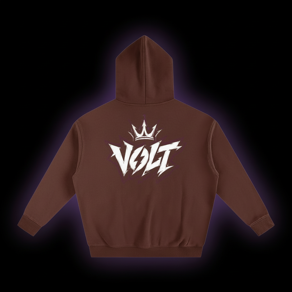 Volt Dual Logo Hoodie (White Logo)