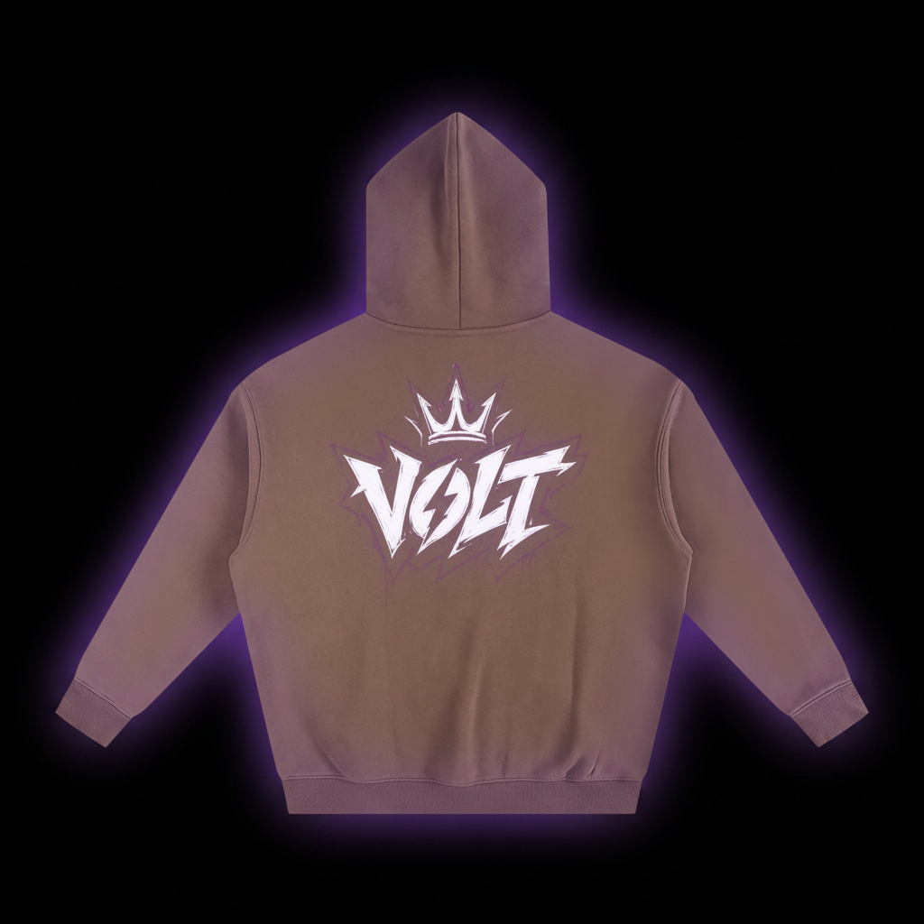 Volt Dual Logo Hoodie (White Logo)