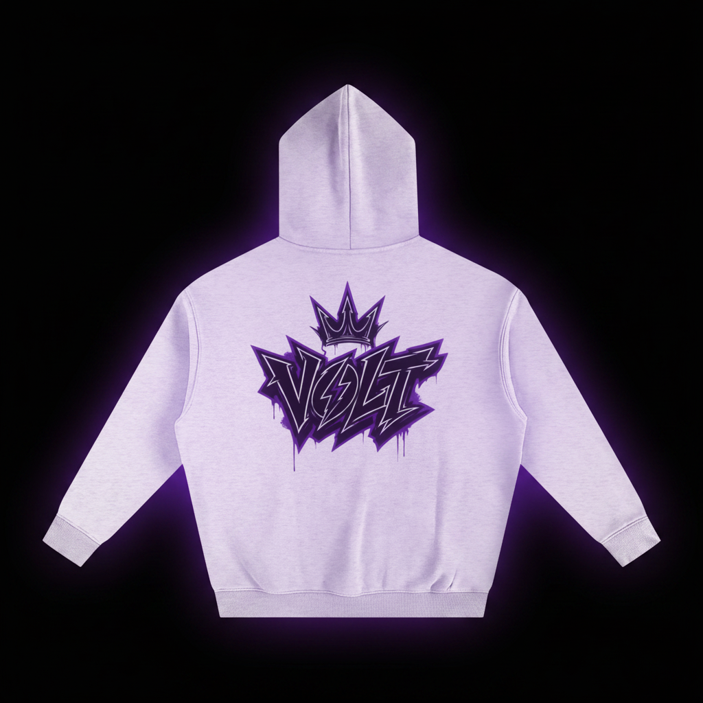 Volt Dual Logo Hoodie (Black Logo)
