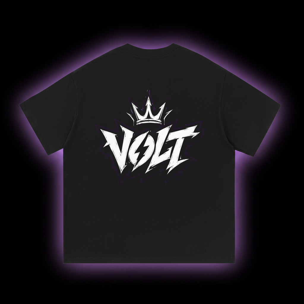 Volt Dual Logo Tee (White Logo)