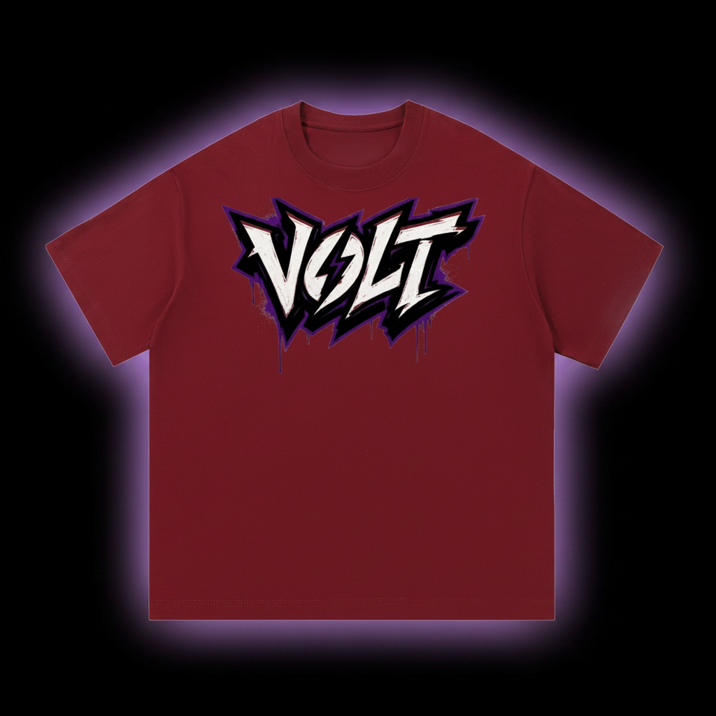 Volt Frontline Tee (White Logo)