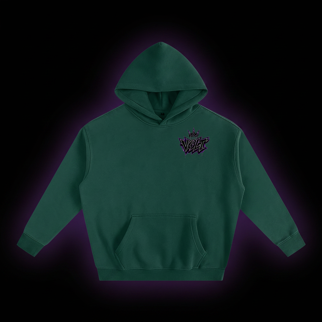 Volt Dual Logo Hoodie (Black Logo)